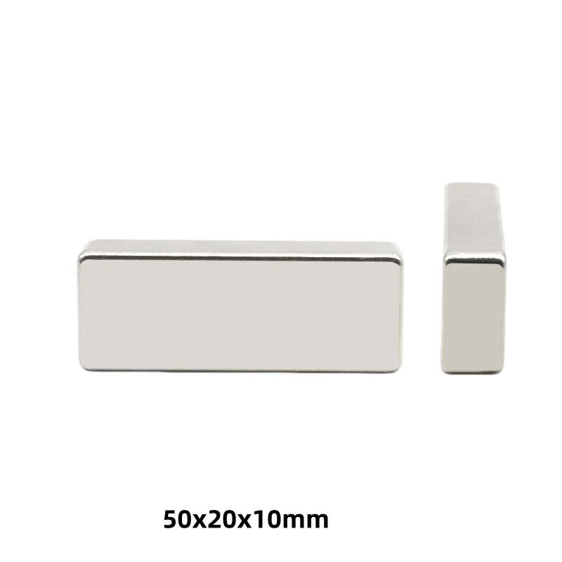 

50x20x10 Thick Quadrate Magnets 50mm X 20mm X10mm For Home Refrigerators, Offices DIY 50x20x10mm Strong Powerful Magnet 50*20*10