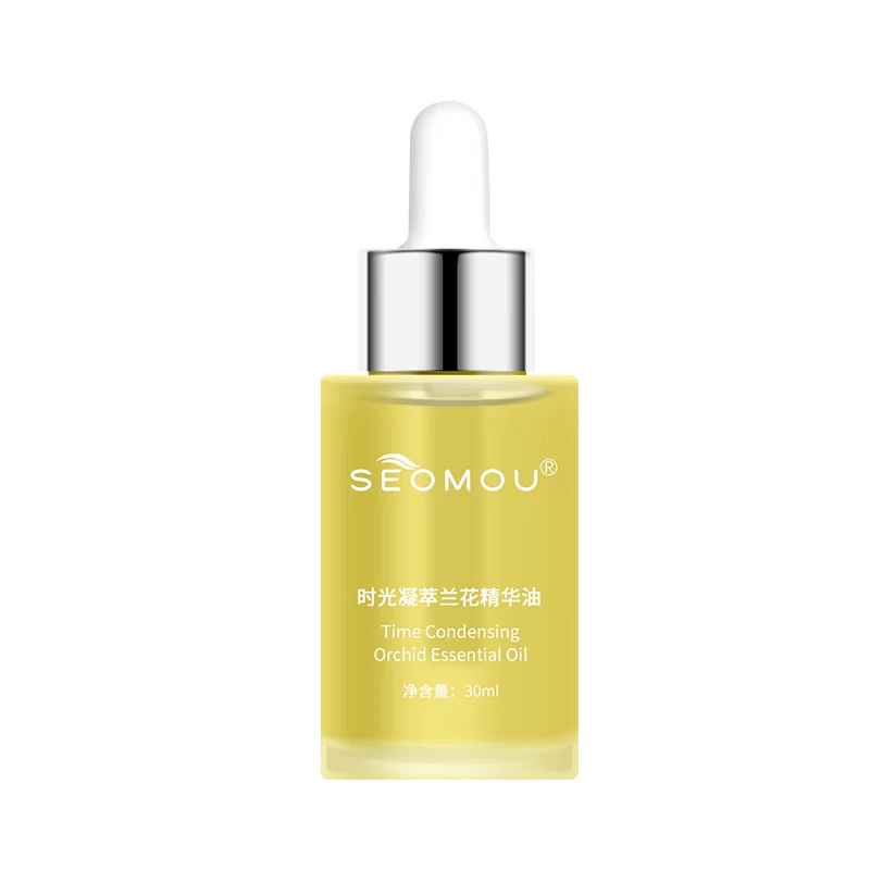 

30ml Time Coagulation White Orchid Hydrating Moisturizing Face Serum Anti-aging Pore Shrinking Essence Korean Skin Care