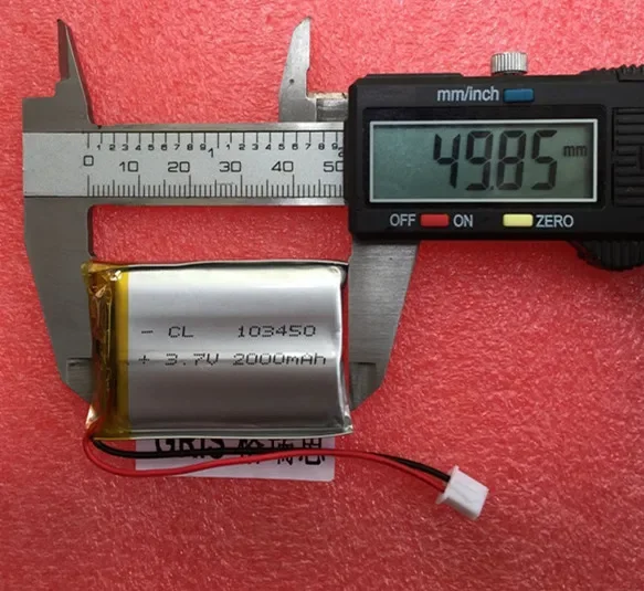 Машина для малого пудинга раннего образования, машина для истории 103450   Общая зарядка 3,7 В, полимерная литиевая батарея, сердечник 2000 мАч