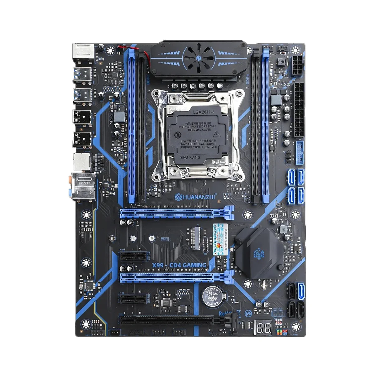 X99 Diy Gaming Computer Set LGA 2011-3 With E5 V3/V4 CPU Support 4*Ram memory DDR4 NVME M.2 With TPM2.0 X99 Motherboard