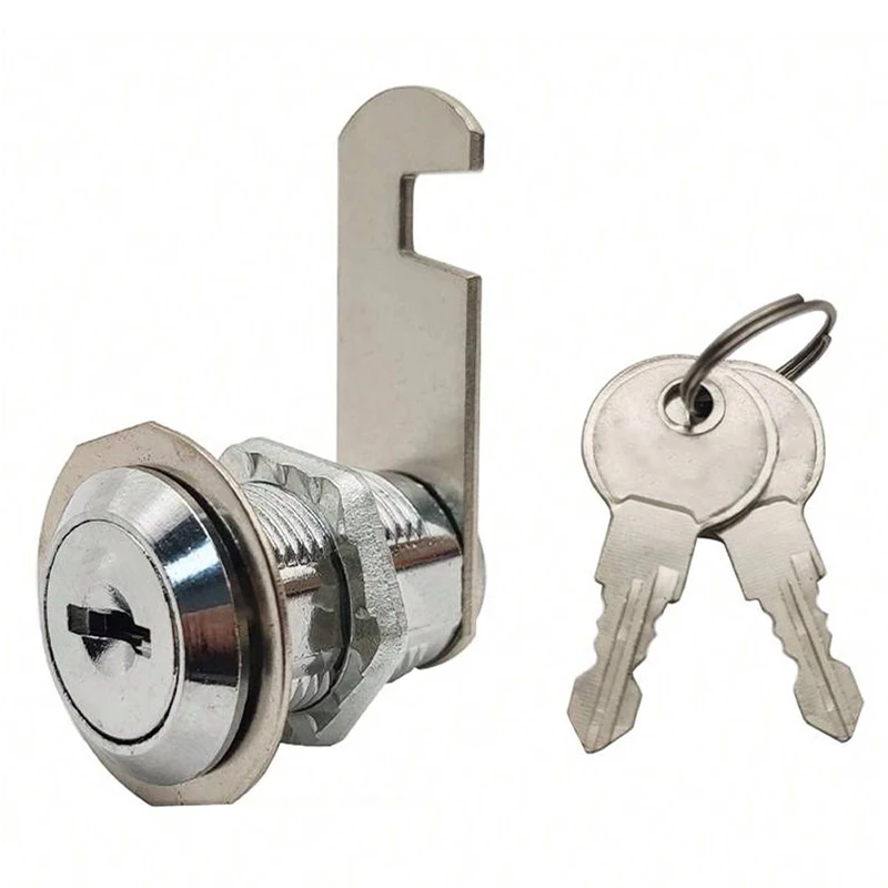 High Security Small Metal Cabinet Tool Box Drawer Spherical Cam Lock Mailbox Flat Key Cam Lock