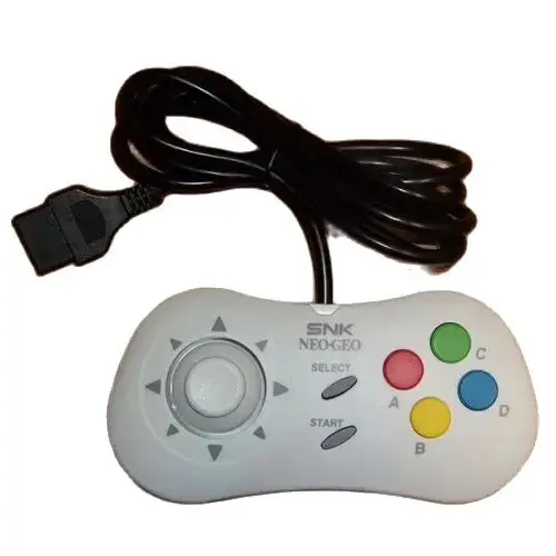 Neo Geo snk Controller Pad AES MVS & CD 15-pin with custom clicky thumbstick Modified By NK mini-PAD Arcade Game Acessory