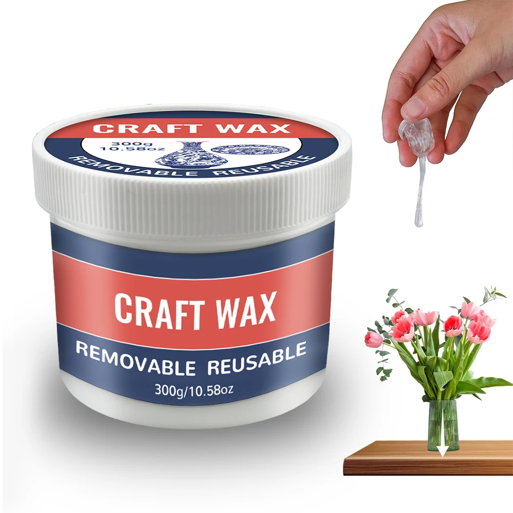 

Ремесленный воск, банка 300 г/10,58 унций съемной шпатель музейного класса для крепления предметов на месте