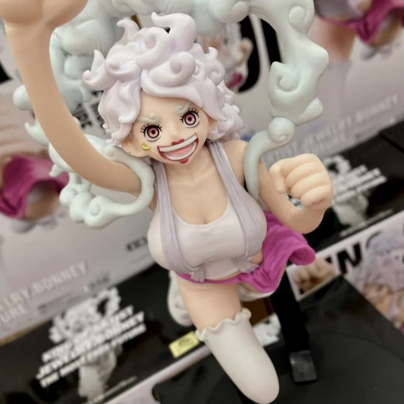 

Original Bandai Banpresto in stock One Piece King of Artist Jewelry Bonney The Most Free Future Figure Model Gift Collector Toy