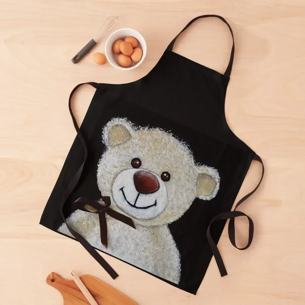 Teddy Apron Home and kitchen products For Women Kitchen Kitchen Front christmas cloths Apron