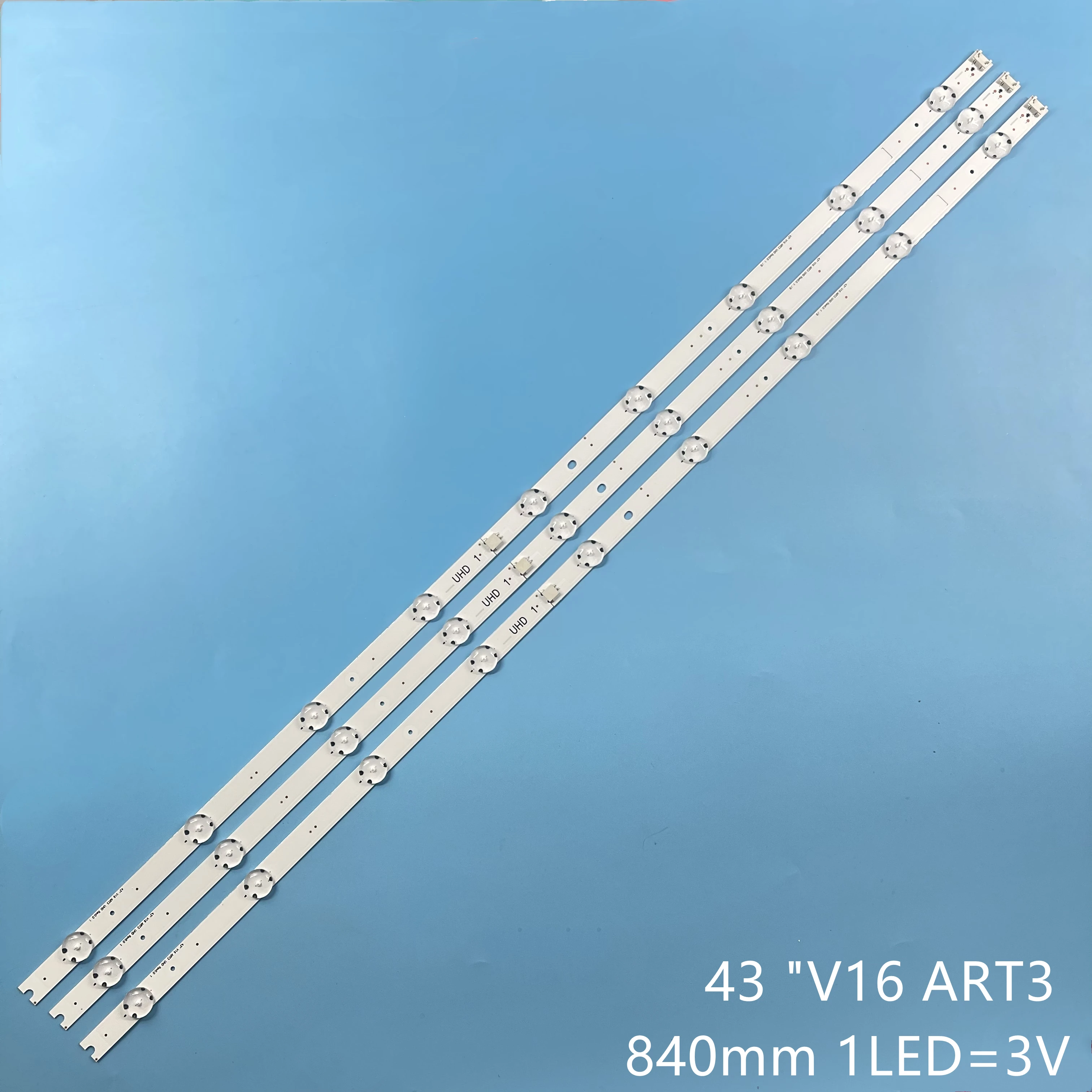 Barra LED para 43UH654V 43UH661V 43UH656V 43UH668V 43UH676V 43UH650V 6916L-2563A 43UH6507 43UH6509 43UH652V LC430DGG FJ M1 M2 M7