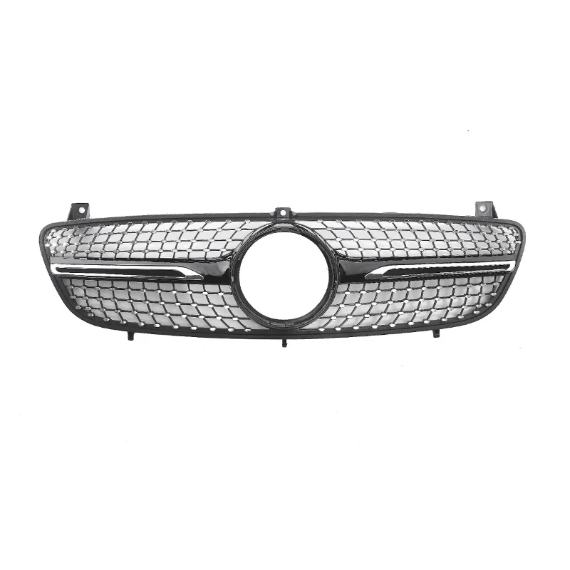 Front Bumper Grille Hood Tuning Racing Grill For Mercedes-Benz W639 Viano/Vito 2006 2007 2008 2009 2010 ABS Grills