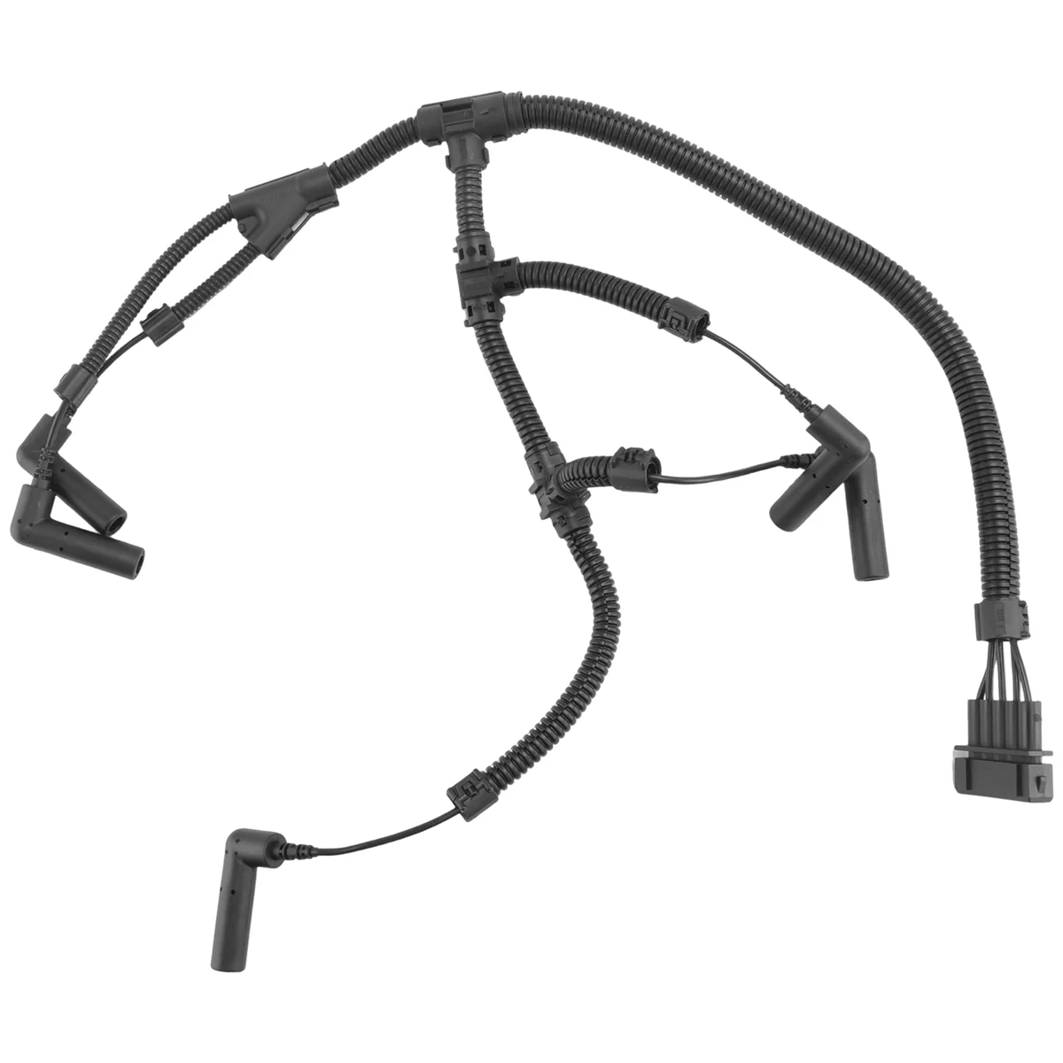 Arnés de cableado de bujía incandescente para coche, Compatible con reemplazo de 2515 cilindros para T4 1995-2004