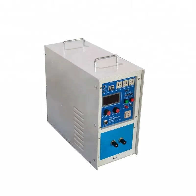 

Low Price High Frequency Portable 16KW 220V 100% Duty Cycle Induction Heating Machine For Metal