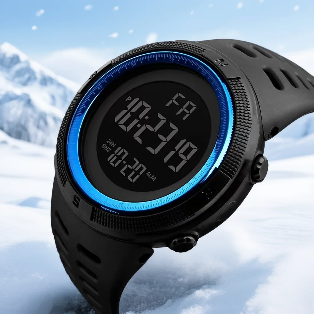 Men's and Women's Sports Multifunctional Fashion Glow-in-the-Dark LED Digital Watch for Boys, Students, and Teenagers