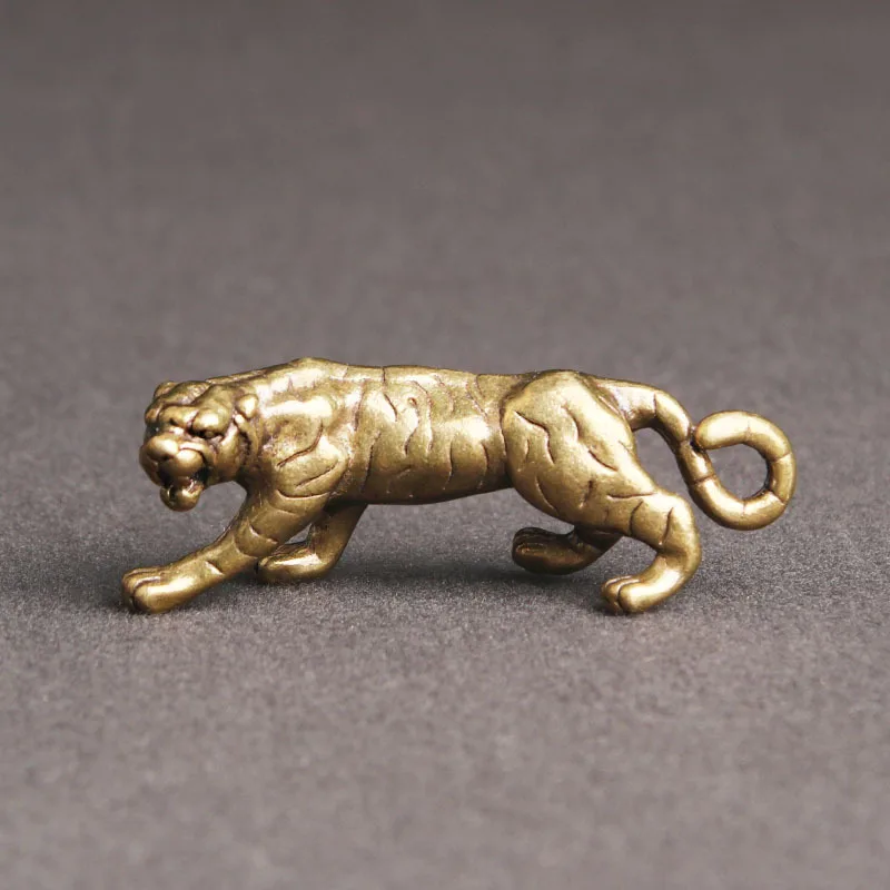 

Creative Brass Twelve Zodiac Tiger Keychain Pendant