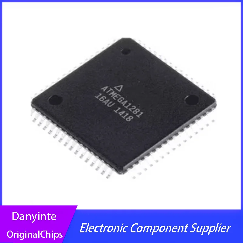 2Pcs/Lot ATMEGA1281-16AU  ATMEGA1281 QFP64