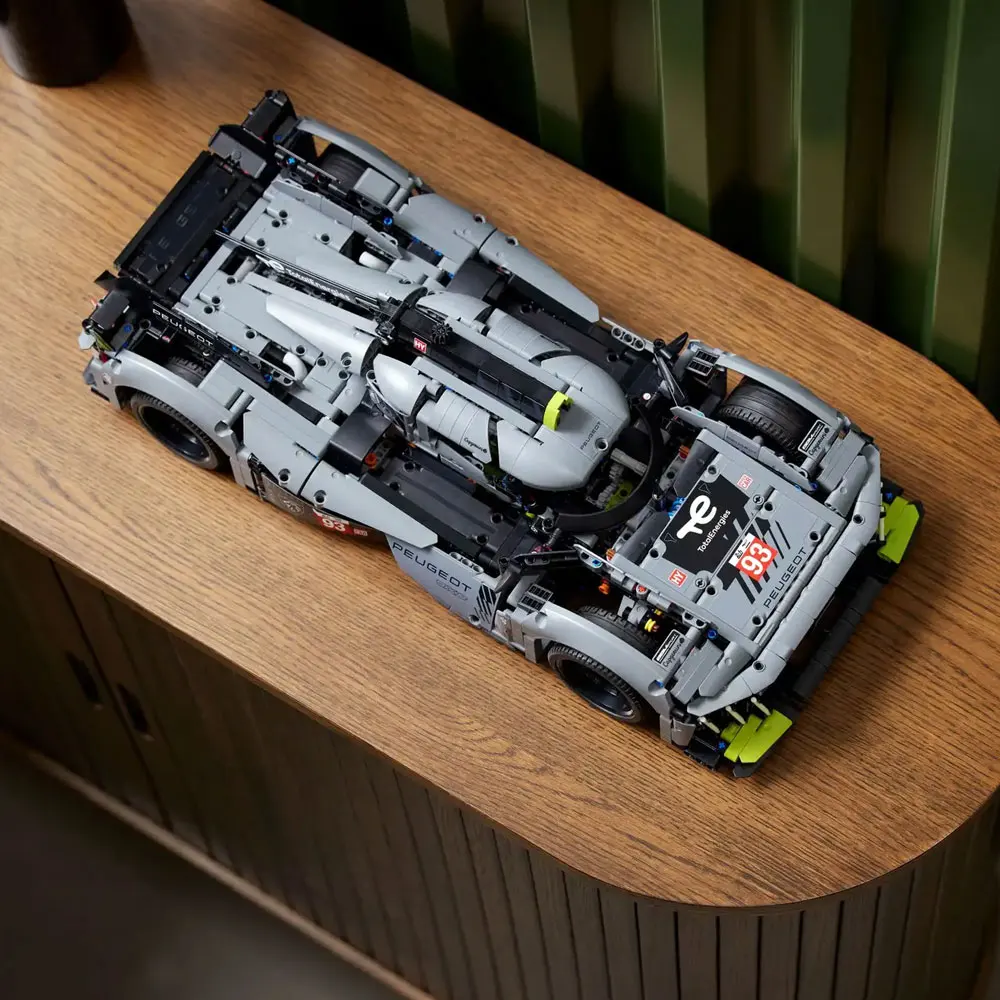 1775PCS Technische 9X8 24H Le Mans Hybrid Hypercar Auto Bouwstenen Monteren Bakstenen Voertuig Speelgoed Cadeau voor Kinderen Kids