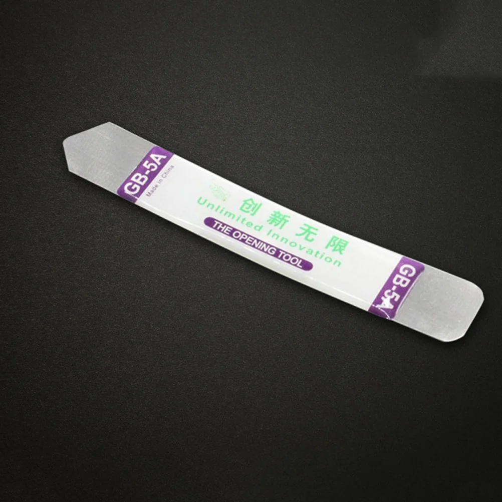 5 قطع أداة فتح إصلاح الهواتف المحمولة شفرة من الفولاذ المقاوم للصدأ مقبض فتاحة الهاتف #6