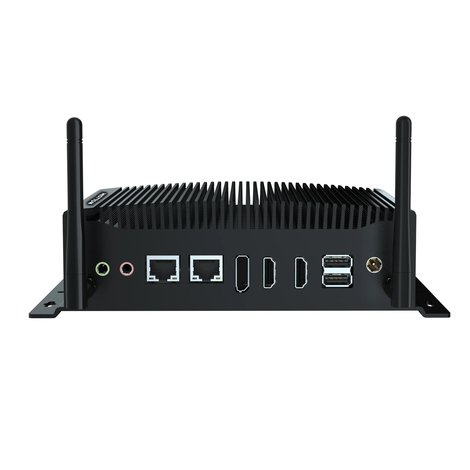 Fanless PC Mini Industrial HYSTOU Desktop Micro Computer Core i3 10110U i5 8260U i5 10210U i7 10810U GPIO Dual LAN