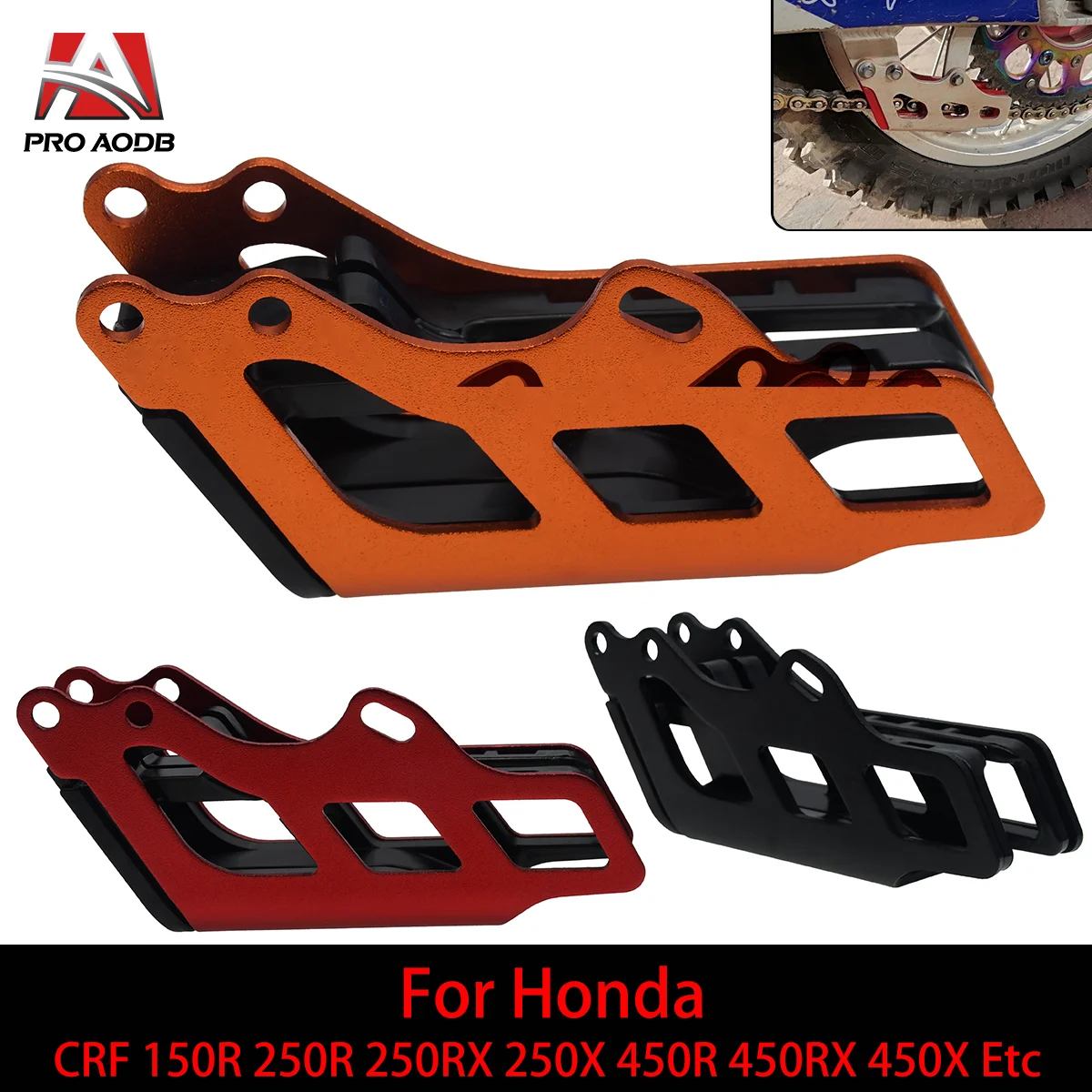 

Motorcycle Chain Guide Guard For Honda CRF125R CRF250R CRF250RX CRF250X CRF450R CRF450RX CRF450X CRF450L CRF450RL Motocross