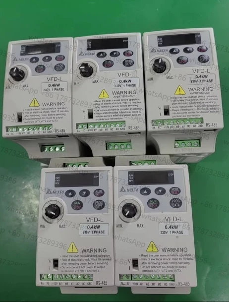 

Преобразователь частоты б/у VFD004L21A Нормальная функция протестирован нормально