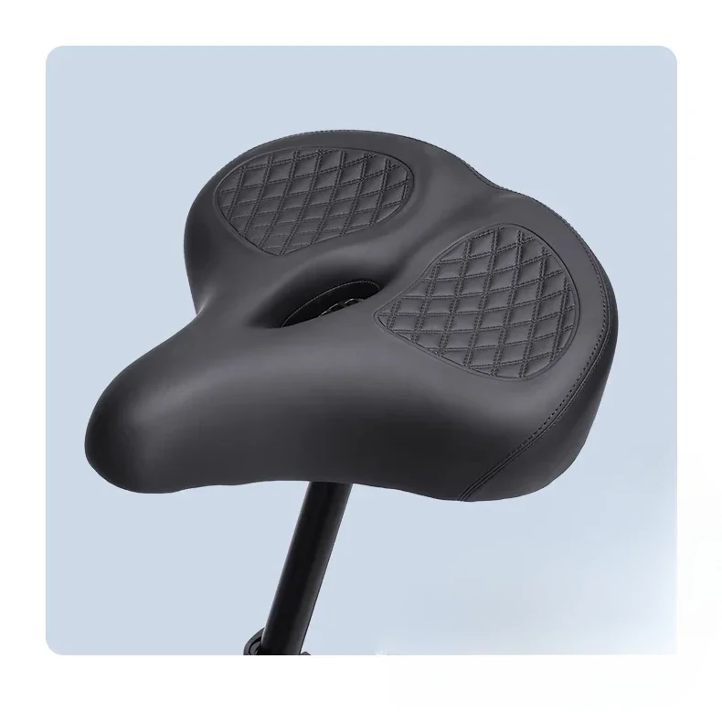 

Mountain bike seat cushion anti-butt pain super soft saddle enlarged and widened