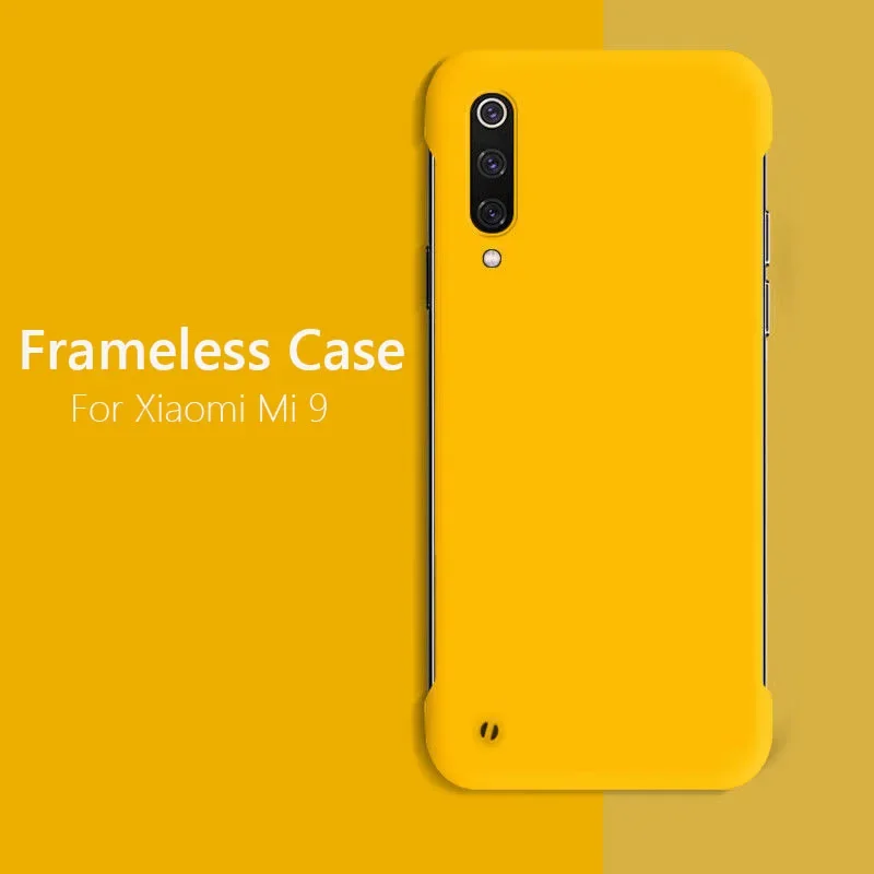 Frameless Slim Matte Hard PC Back Cover Case For Xiaomi Mi 9 SE Mi9SE ShockProof Fundas Coque