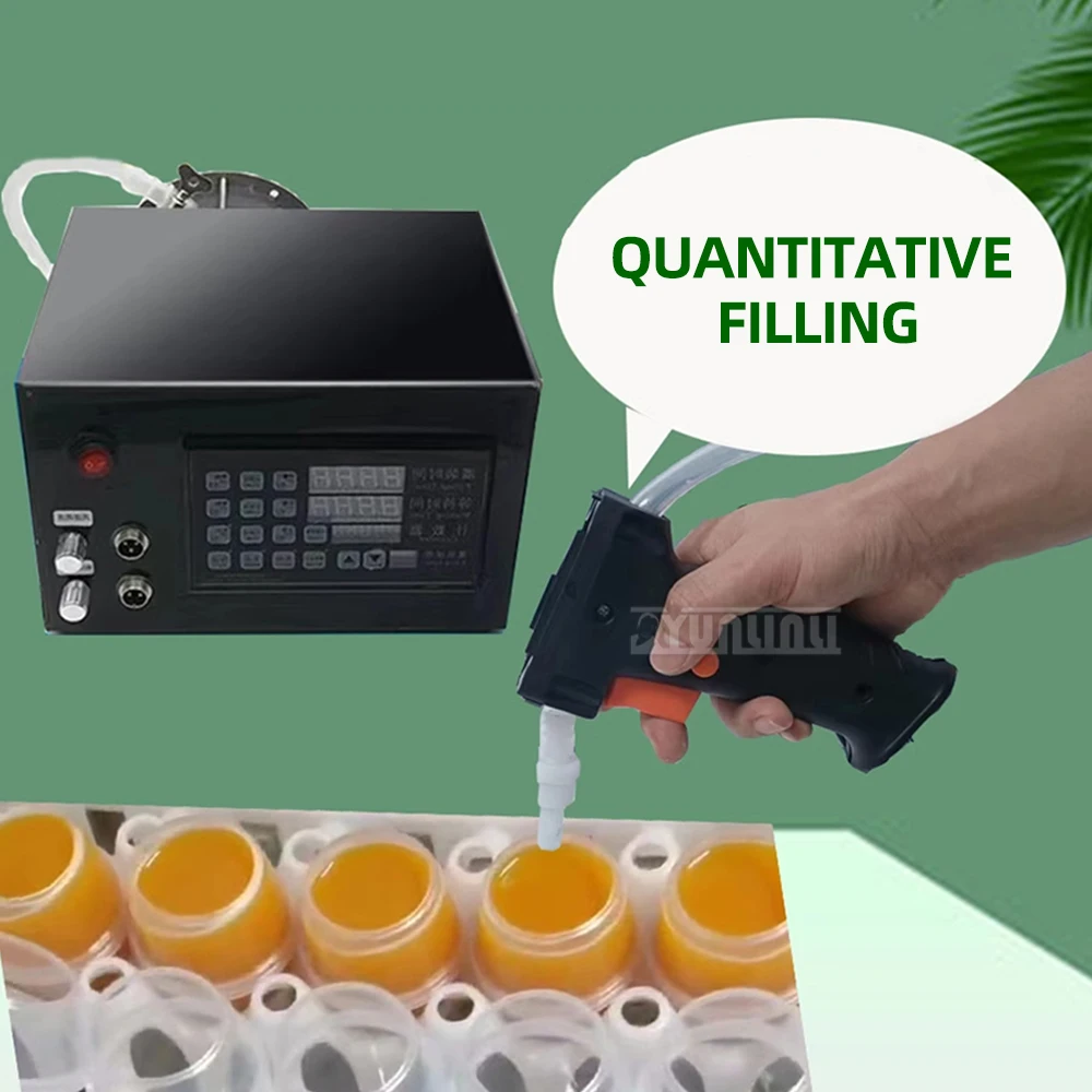เครื่องบรรจุของเหลวอัตโนมัติ เครื่องบรรจุเชิงปริมาณแบบใช้มือถือ เครื่องบรรจุเครื่องดื่มเชิงพาณิชย์