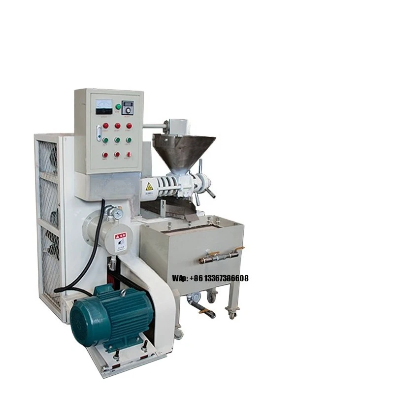 Prensa de Aceite Automática para Cacahuete, Semilla Negra, Girasol, Maíz y Coco, Precio Competitivo