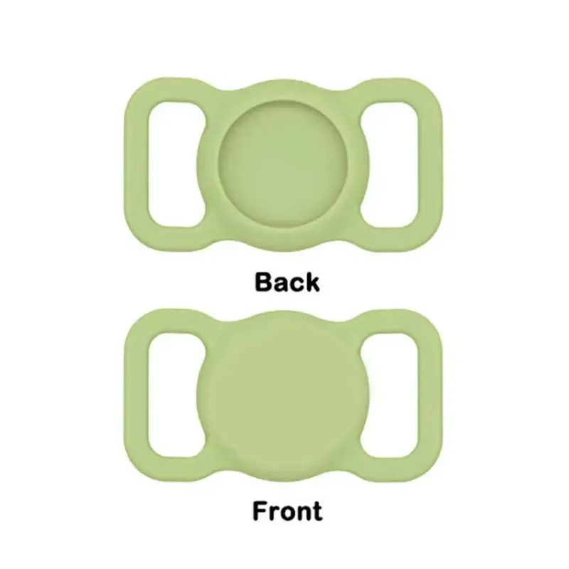 완전 보호 애완동물 실리콘 케이스, Apple AirTag용 – 애완동물용 분실 방지 GPS 목걸이 추적기 액세서리