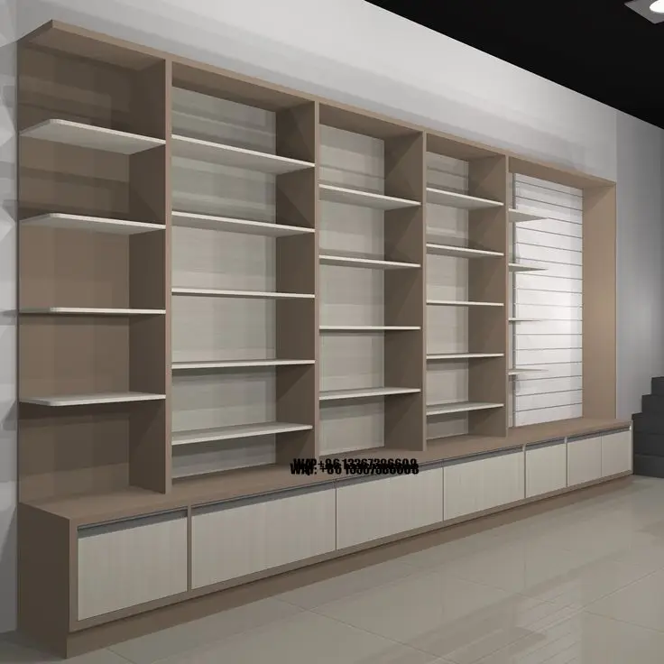 

M2 Display Modern Wooden Cell Phone Store Furniture Mobile Phone Shop Interior Design Phone Store Display for Accessories