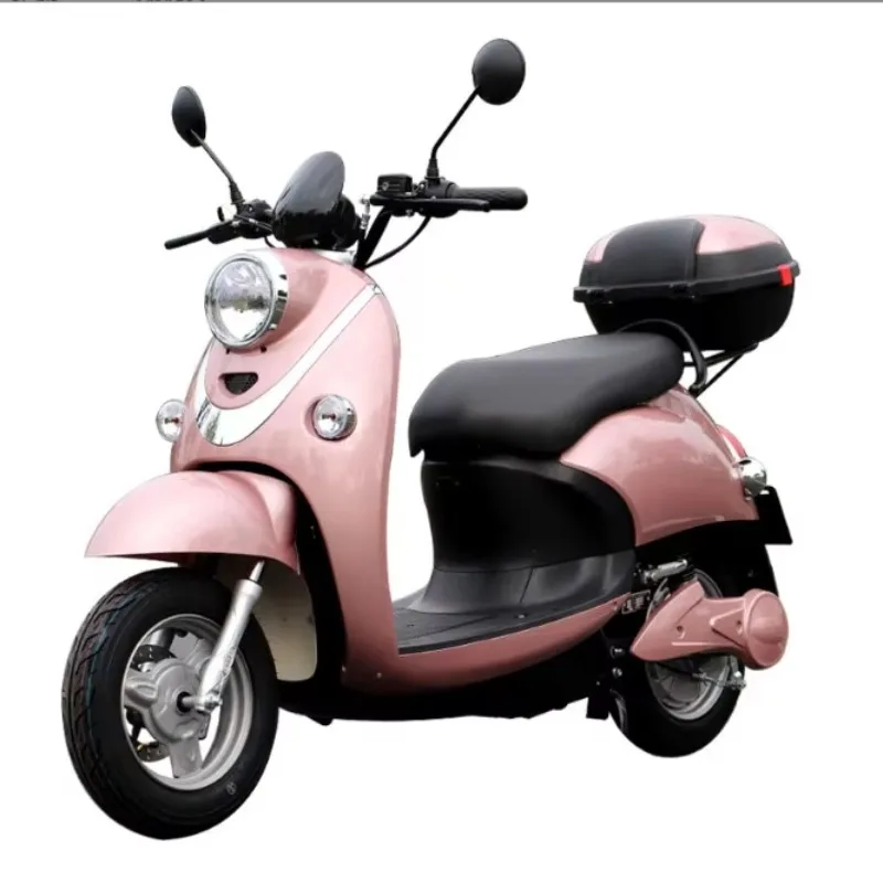 

2025 New Style30-50km/h 48/60/72V 1000W Motor 60-80km Long Range Two Wheel Electric Scooter Motorcycle Factory Customized Color