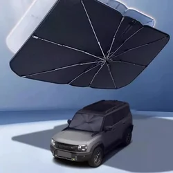 Car Parasol Front Windshield Suitable for CHERY JETOUR Traveler T2 2023+ Sun Protection Curtain Shield Plate Auto Interior Parts