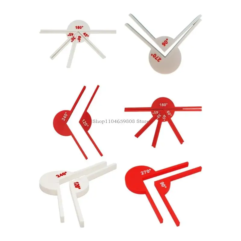 Strumento misurazione angolo professionale Angolo ergonomico Angolo misurazione Strumento geometria matematica del