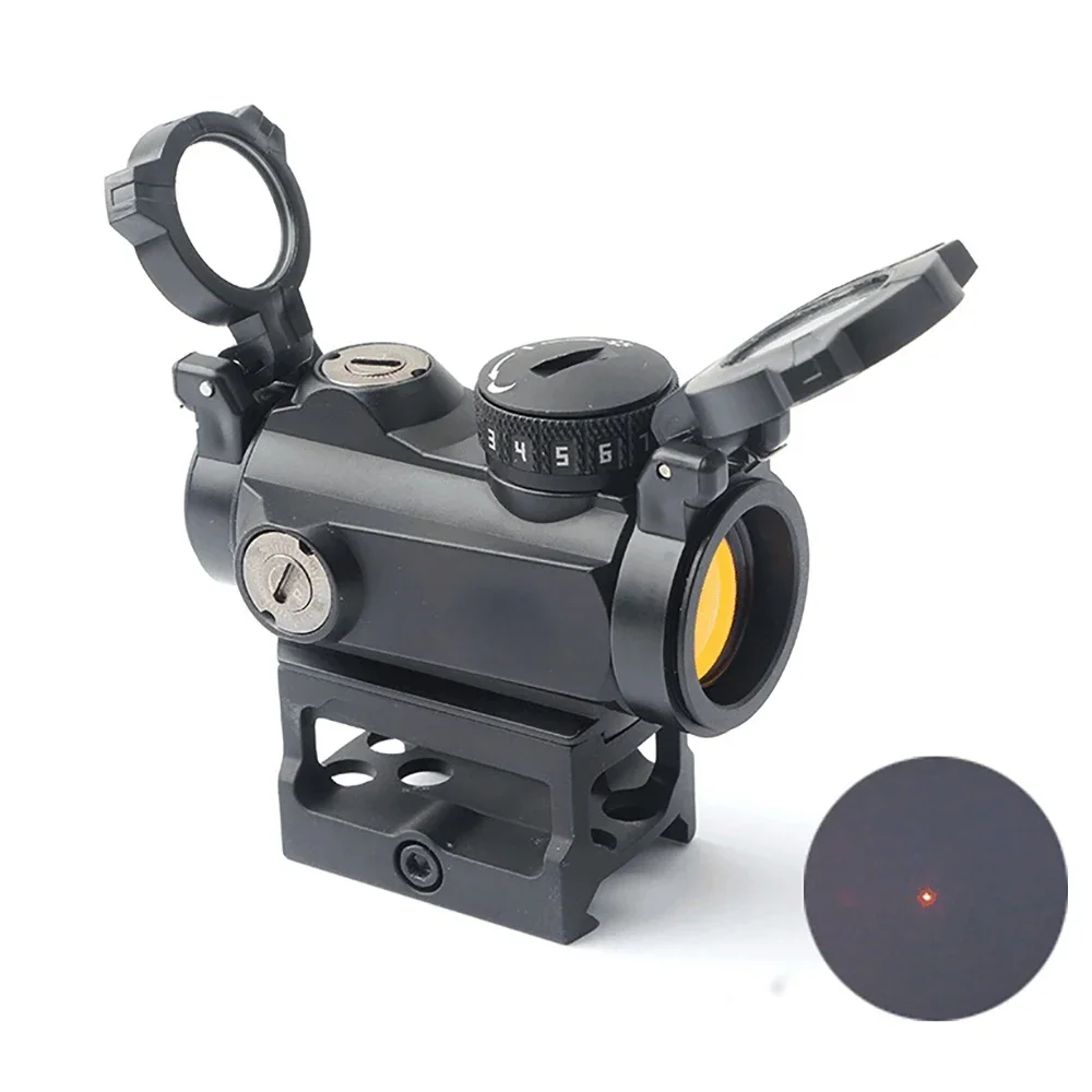 ROMEO 1x20mm Compact Red Dot Sight Perfect Replica Reflex Airsoft Riflescope Hunting Scope With 20mm Rail Mount