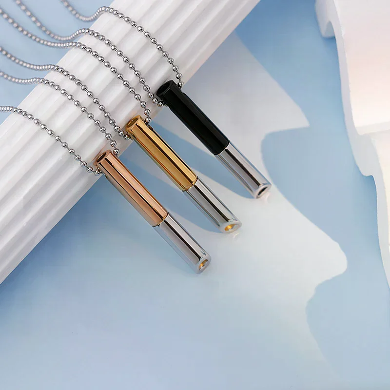 Collier anti-anxiété, outil de respiration consciente, chaîne de respiration, collier pour soulager le stress