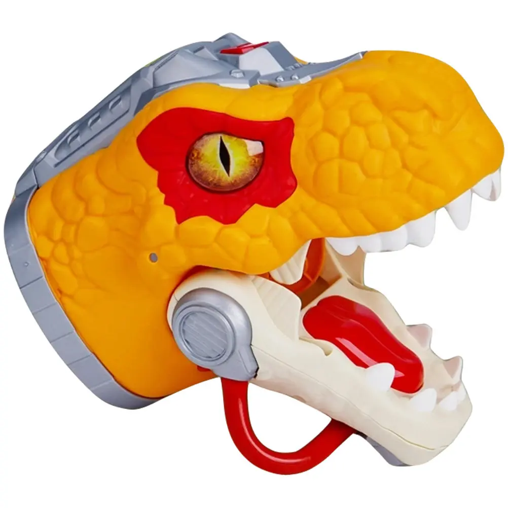 Creative Realistic Dinosaur Hand Puppet 1 Piece for Children Toddlers Infant Play Education Role Play Show Fun Animated Style