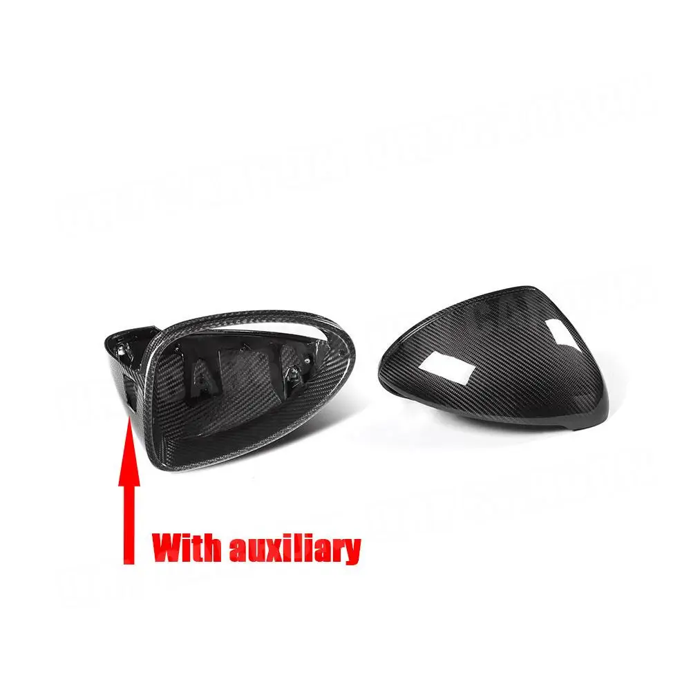 Door Side Rearview Mirror Cap Trims Shell Covers For Porsche Cayenne 958.2 2015 2016 Car Bodykits Accessories