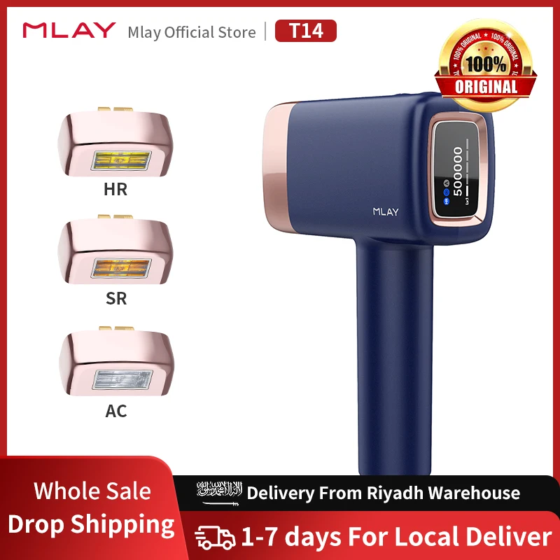 

Laser IPL MLAY T14 Epilator Ice Laser Hair Removal Device Original Mlay Painless For Women Hair Removal Machine Replaceable Lens