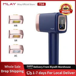 Laser IPL MLAY T14 Epilator Ice Laser Hair Removal Device Original Mlay Painless For Women Hair Removal Machine Replaceable Lens