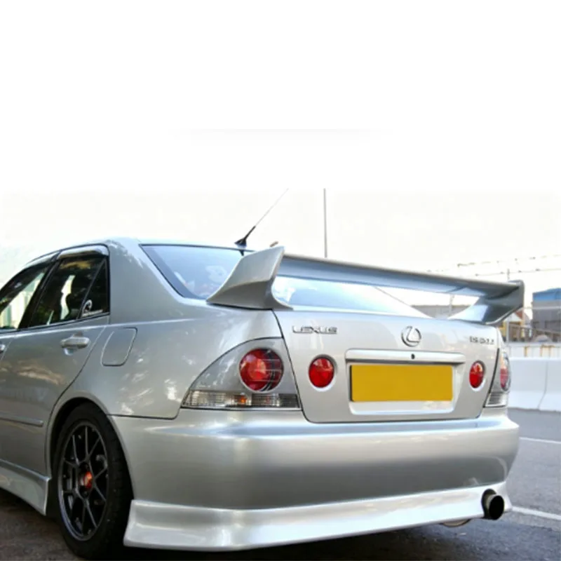 Carbon Fiber Rear Trunk Spoiler Wing For Lexus IS200 SXE11 Altezza Modified Car Rear Spoiler Tail Wing Auto Exterior Accessories