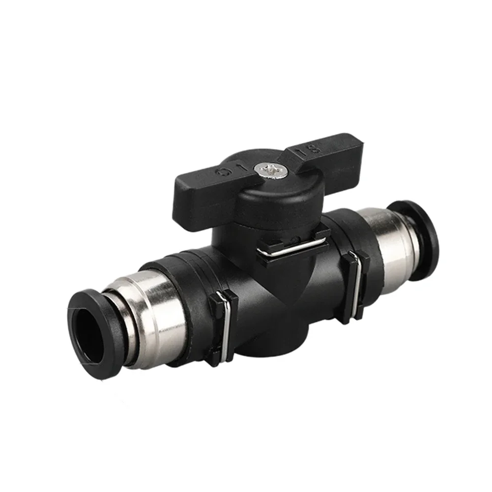 

BUC-Tracheal Switch Valve Pneumatic Quick-In Connector Manual Ball Flow Limiting 4mm 6mm 8mm 10mm 12mm 14mm 16mm