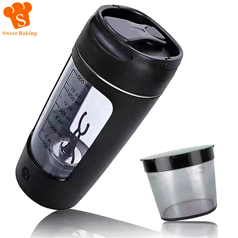 650ml USB Electric Portable Whey Protein Shaker bottle Fully Automatic Stirring Cup Rechargeable Gym BA Free Cocktail Blend