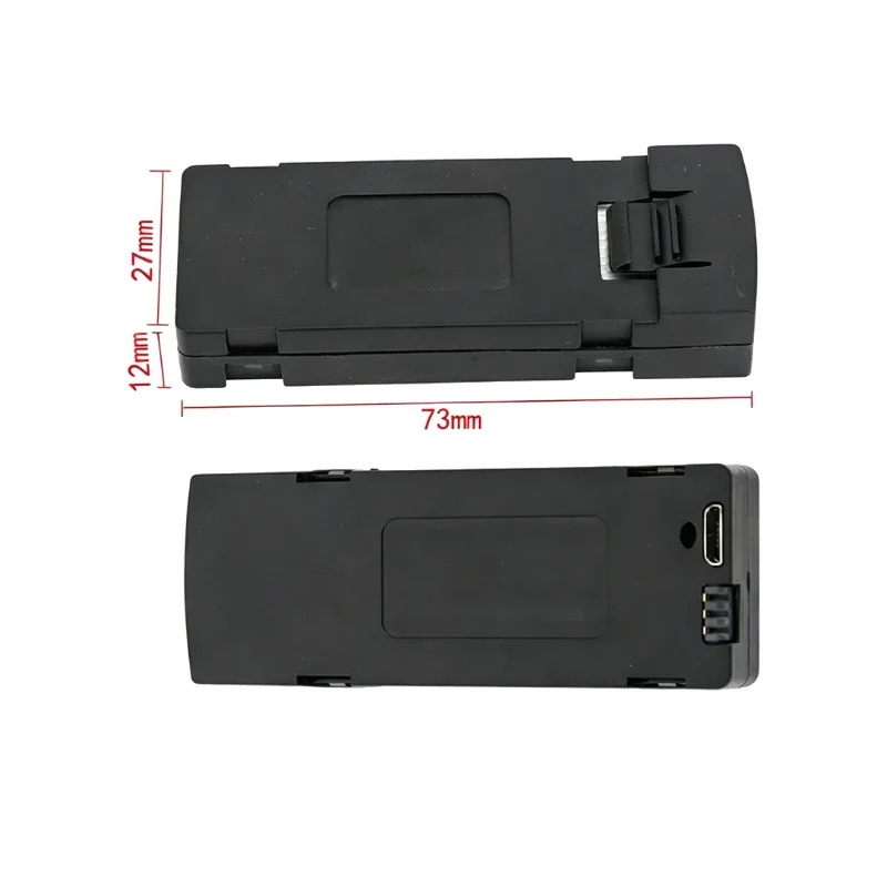3.7V 6800mAh Battery for E88 E99 RC Drone High Capacity Modular Replacement Li-Po Rechargeable Spare Part