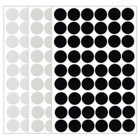 54/96/140Pcs Wooden Furniture Screw Cover Cap Stickers 12/15/21mm Self Adhesive Decorative Sticker For Desk Cabinet Drawer