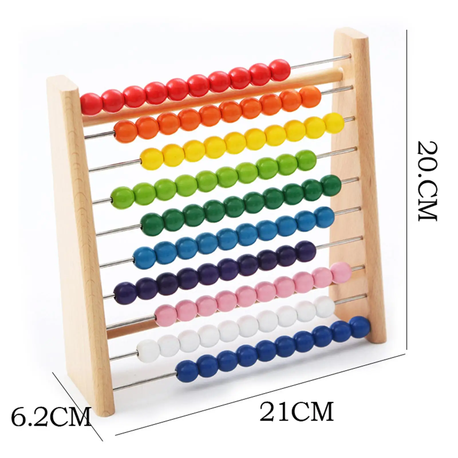 Brinquedos de aprendizagem de matemática Brinquedo de aprendizagem Ábaco de madeira para crianças meninos aniversário