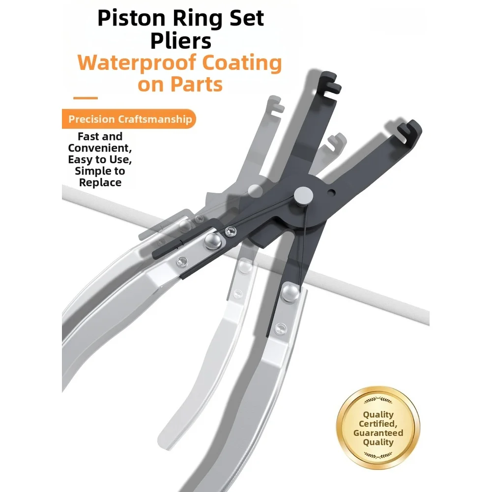 7pcs For Piston Ring Compressor Assembly For Piston Installer Maintenance Pliers Car Pliers For Automatic Maintenance Tool Kit
