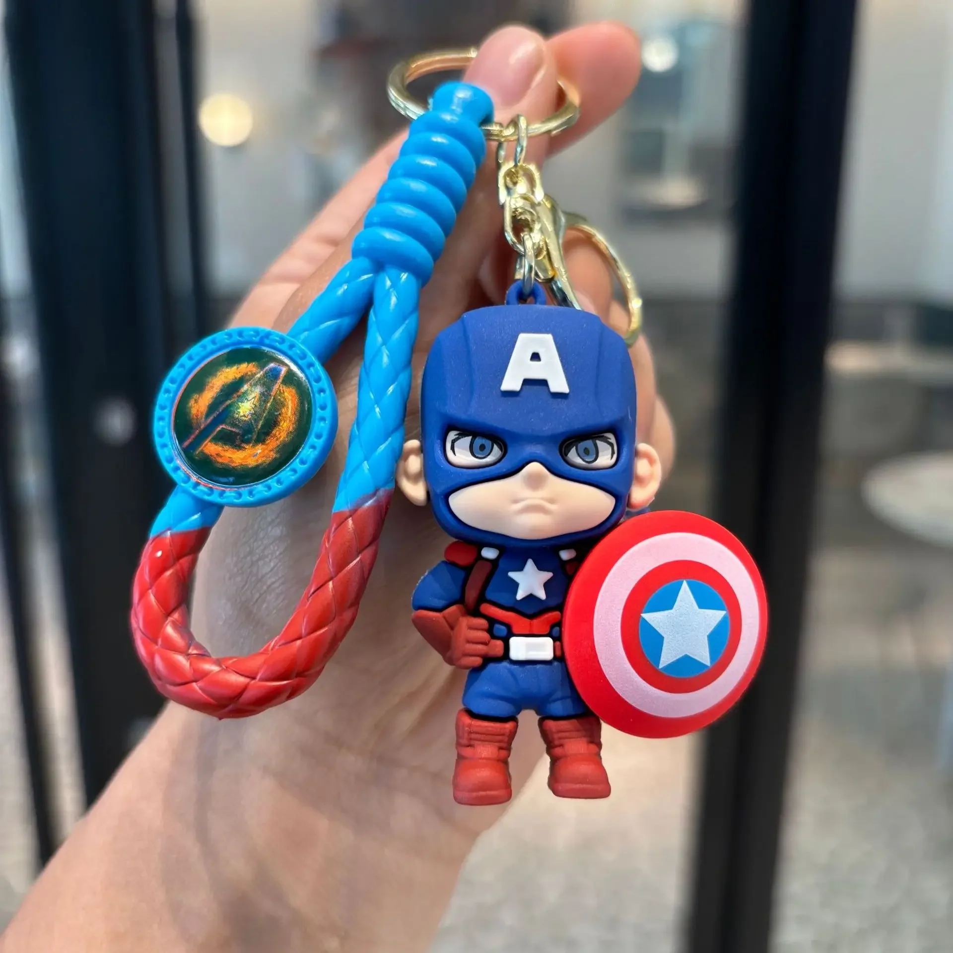 Superhero keychain Marvel series, cars, pen cases, keychain pendants small gifts for children