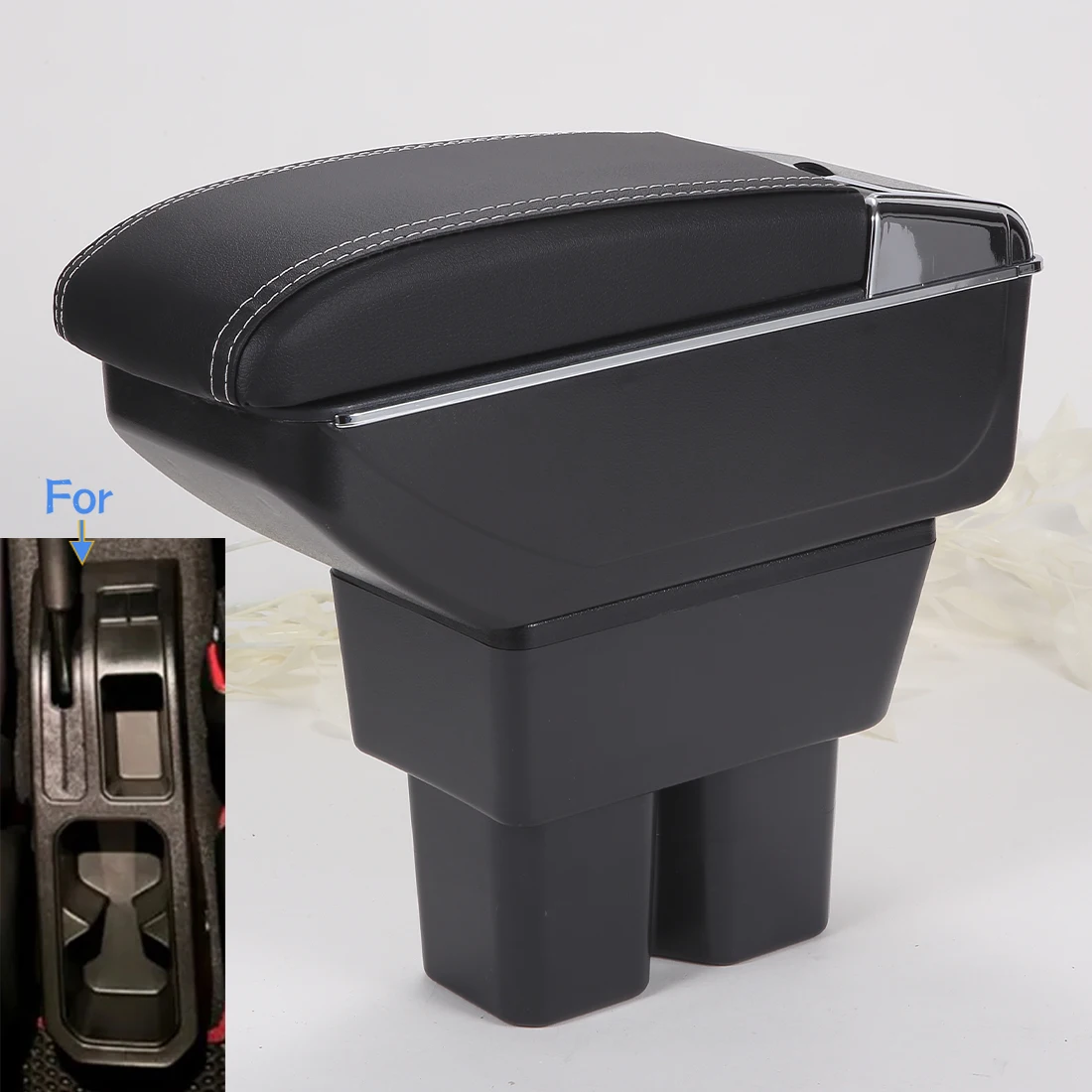 

Подлокотник для Suzuki Jimny JB74, автомобильный подлокотник 2018-2024, детали для модернизации, ящик для хранения, детали интерьера, автомобильные аксессуары