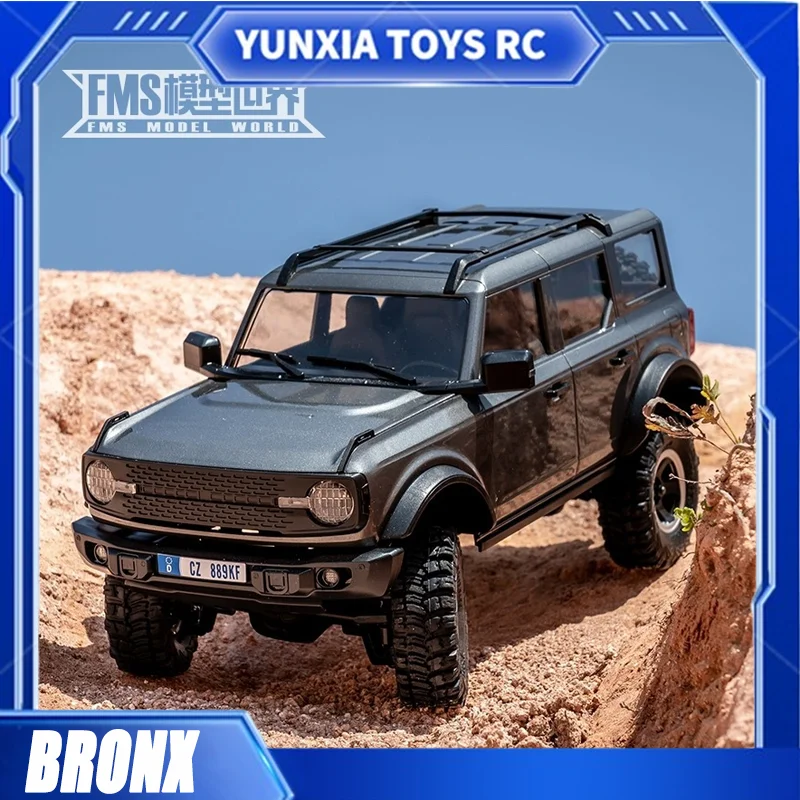 FMS 1/18 Bronx Nuggets Storm full-size electric remote control four-wheel drive climbing car RC cross-country desktop toy model