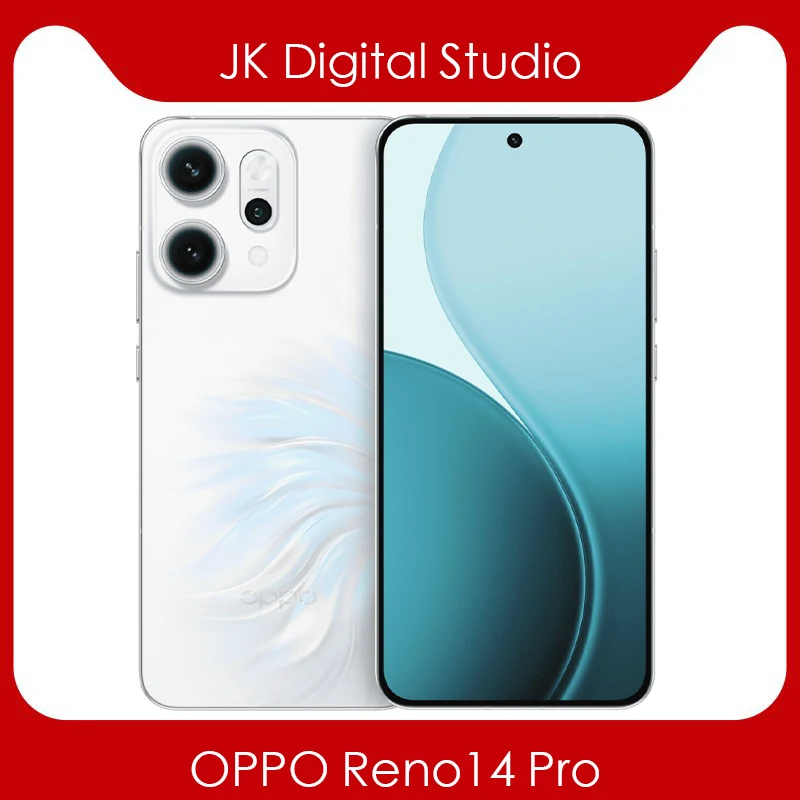 New OPPO Reno 14 Pro Reno14 Pro Cell Phone MTK Dimensity8450 6.83