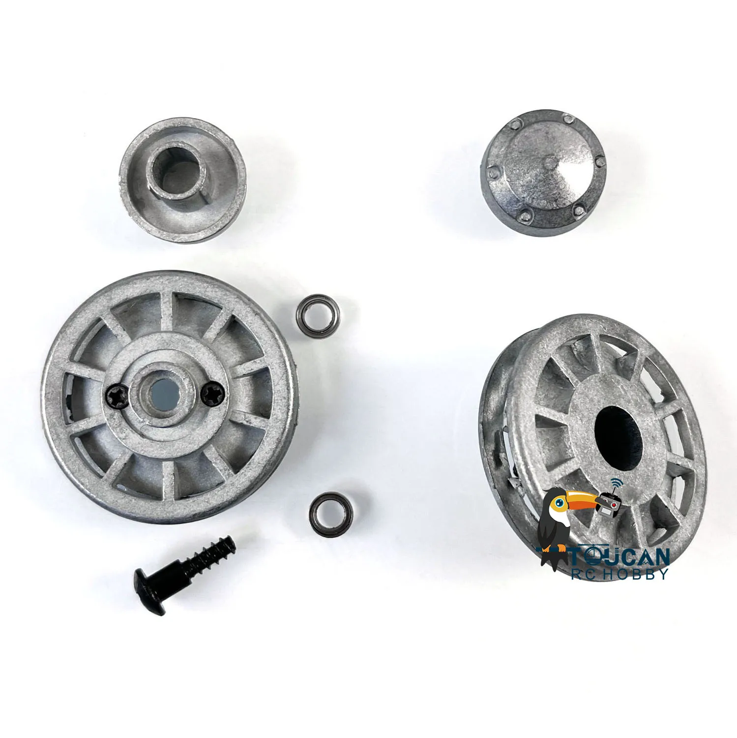 Heng Long 1/16 เยอรมัน Tiger I 3818 Panther 3819 RC ถังโลหะ Idler ล้อแบริ่ง TH05813-SMT2