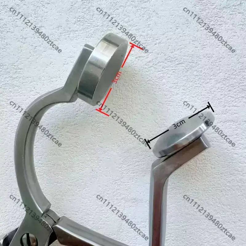 Stainless Steel Titanium Mesh Shaping Forceps Autoclavable Frontal Skull Titanium Plate Bending Orthopedic Instrument