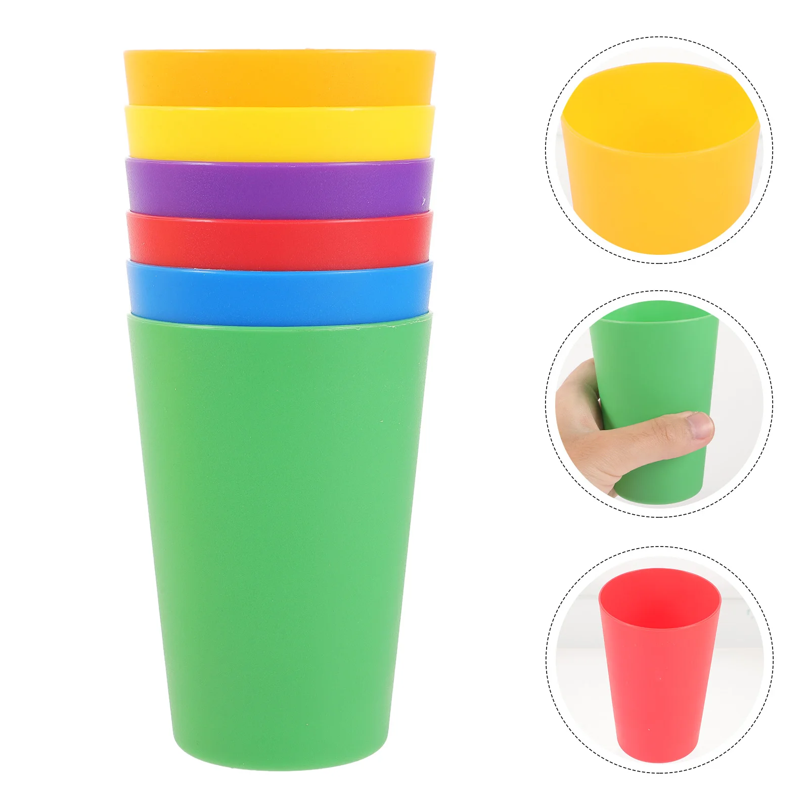 12pcs Mouthwash Cup Toothbrush Cup Plastic Water Glass Drinking Cup Coffee Cup Toothbrush Clean Tool Drinking Kid Toy Water Mug